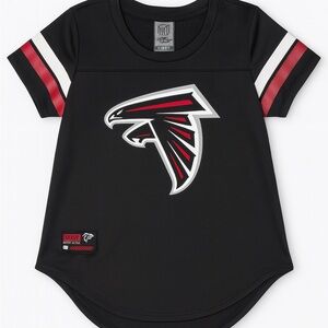 NFL Black and Red Women's Jersey